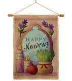 Celerate Nowruz - Faith & Religious Inspirational Vertical Impressions Decorative Flags HG192445 Made In USA