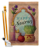 Celerate Nowruz - Faith & Religious Inspirational Vertical Impressions Decorative Flags HG192445 Made In USA