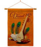 Vasant Panchami - Faith & Religious Inspirational Vertical Impressions Decorative Flags HG192451 Made In USA