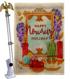 Persian New Year - Faith & Religious Inspirational Vertical Impressions Decorative Flags HG192464 Made In USA