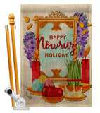 Persian New Year - Faith & Religious Inspirational Vertical Impressions Decorative Flags HG192464 Made In USA