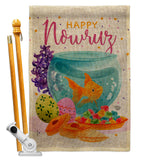 Iranian Nowruz - Faith & Religious Inspirational Vertical Impressions Decorative Flags HG192465 Made In USA