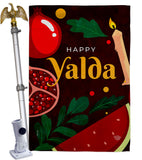 Shab-e Yalda - Faith & Religious Inspirational Vertical Impressions Decorative Flags HG192477 Made In USA