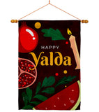 Shab-e Yalda - Faith & Religious Inspirational Vertical Impressions Decorative Flags HG192477 Made In USA