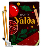 Shab-e Yalda - Faith & Religious Inspirational Vertical Impressions Decorative Flags HG192477 Made In USA