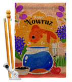 Nowruz Celebration - Faith & Religious Inspirational Vertical Impressions Decorative Flags HG192481 Made In USA