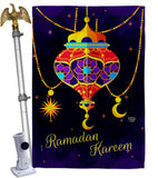 Ramadan Greeting - Faith & Religious Inspirational Vertical Impressions Decorative Flags HG192487 Made In USA