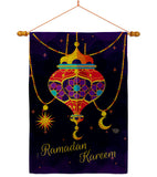 Ramadan Greeting - Faith & Religious Inspirational Vertical Impressions Decorative Flags HG192487 Made In USA