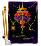 Ramadan Greeting - Faith & Religious Inspirational Vertical Impressions Decorative Flags HG192487 Made In USA