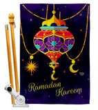 Ramadan Greeting - Faith & Religious Inspirational Vertical Impressions Decorative Flags HG192487 Made In USA