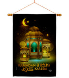 Happy Ramadan Wishes  - Faith & Religious Inspirational Vertical Impressions Decorative Flags HG192488 Made In USA