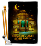 Happy Ramadan Wishes  - Faith & Religious Inspirational Vertical Impressions Decorative Flags HG192488 Made In USA