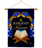 Happy Ramadan - Faith & Religious Inspirational Vertical Impressions Decorative Flags HG192489 Made In USA