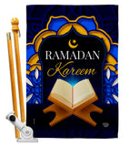 Happy Ramadan - Faith & Religious Inspirational Vertical Impressions Decorative Flags HG192489 Made In USA