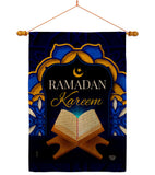 Happy Ramadan - Faith & Religious Inspirational Vertical Impressions Decorative Flags HG192489 Made In USA