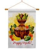 Ugadi - Faith & Religious Inspirational Vertical Impressions Decorative Flags HG192504 Made In USA