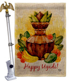 Ugadi - Faith & Religious Inspirational Vertical Impressions Decorative Flags HG192504 Made In USA