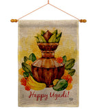 Ugadi - Faith & Religious Inspirational Vertical Impressions Decorative Flags HG192504 Made In USA