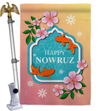 International Nowruz Day - Faith & Religious Inspirational Vertical Impressions Decorative Flags HG192512 Made In USA