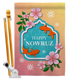 International Nowruz Day - Faith & Religious Inspirational Vertical Impressions Decorative Flags HG192512 Made In USA