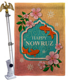 International Nowruz Day - Faith & Religious Inspirational Vertical Impressions Decorative Flags HG192512 Made In USA