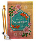 International Nowruz Day - Faith & Religious Inspirational Vertical Impressions Decorative Flags HG192512 Made In USA