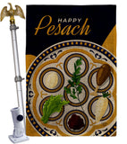 Happy Festival - Faith & Religious Inspirational Vertical Impressions Decorative Flags HG192686 Made In USA