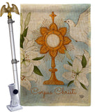 Corpus Christi - Faith & Religious Inspirational Vertical Impressions Decorative Flags HG192706 Made In USA