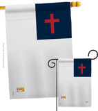 Christian - Faith & Religious Inspirational Vertical Impressions Decorative Flags HG103049 Made In USA