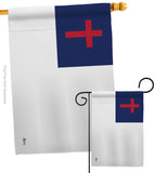 Christian - Faith & Religious Inspirational Vertical Impressions Decorative Flags HG140830 Made In USA