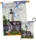 God is Our Light - Impressions Decorative Garden Flag G191067-BO