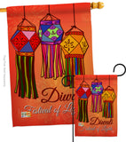 Festival Of Lights - Faith & Religious Inspirational Vertical Impressions Decorative Flags HG192144 Made In USA