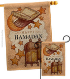 Happy Ramadan - Faith & Religious Inspirational Vertical Impressions Decorative Flags HG192402 Made In USA