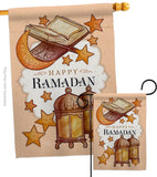 Happy Ramadan - Faith & Religious Inspirational Vertical Impressions Decorative Flags HG192402 Made In USA