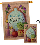 Celerate Nowruz - Faith & Religious Inspirational Vertical Impressions Decorative Flags HG192445 Made In USA