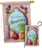 Celerate Nowruz - Faith & Religious Inspirational Vertical Impressions Decorative Flags HG192445 Made In USA