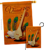 Vasant Panchami - Faith & Religious Inspirational Vertical Impressions Decorative Flags HG192451 Made In USA