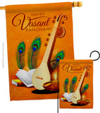 Vasant Panchami - Faith & Religious Inspirational Vertical Impressions Decorative Flags HG192451 Made In USA