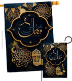 Eid al-Fitr - Faith & Religious Inspirational Vertical Impressions Decorative Flags HG192452 Made In USA
