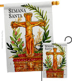 Semana Santa - Faith & Religious Inspirational Vertical Impressions Decorative Flags HG192458 Made In USA