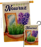 Nowruz Holiday - Faith & Religious Inspirational Vertical Impressions Decorative Flags HG192466 Made In USA