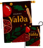 Shab-e Yalda - Faith & Religious Inspirational Vertical Impressions Decorative Flags HG192477 Made In USA