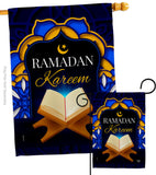 Happy Ramadan - Faith & Religious Inspirational Vertical Impressions Decorative Flags HG192489 Made In USA