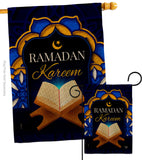 Happy Ramadan - Faith & Religious Inspirational Vertical Impressions Decorative Flags HG192489 Made In USA