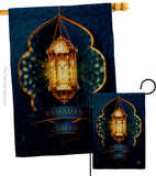 Blessed Ramadan - Faith & Religious Inspirational Vertical Impressions Decorative Flags HG192496 Made In USA