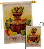 Ugadi - Faith & Religious Inspirational Vertical Impressions Decorative Flags HG192504 Made In USA