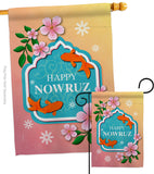 International Nowruz Day - Faith & Religious Inspirational Vertical Impressions Decorative Flags HG192512 Made In USA