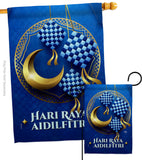 Hari Raya Aidilfitri - Faith & Religious Inspirational Vertical Impressions Decorative Flags HG192570 Made In USA