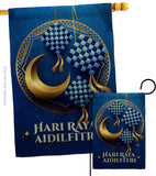 Hari Raya Aidilfitri - Faith & Religious Inspirational Vertical Impressions Decorative Flags HG192570 Made In USA