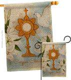 Corpus Christi - Faith & Religious Inspirational Vertical Impressions Decorative Flags HG192706 Made In USA